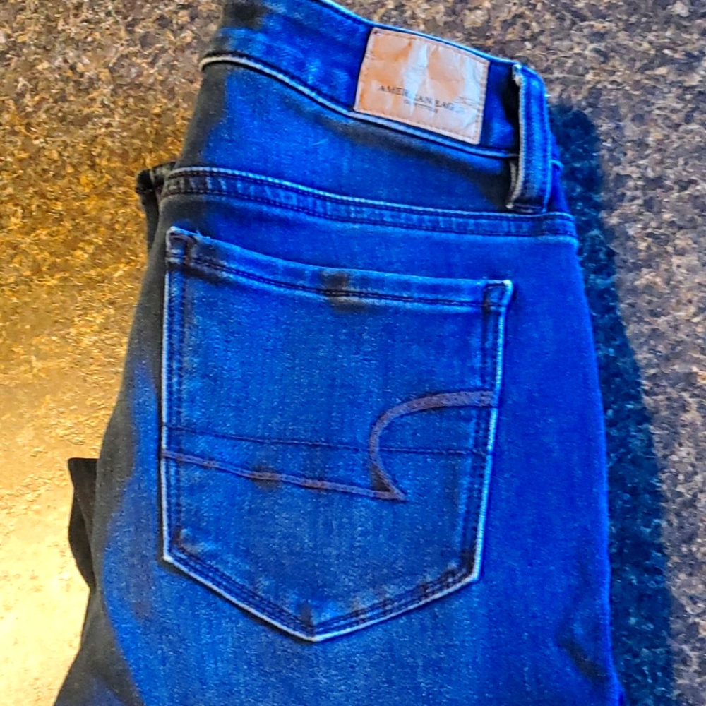 American Eagle jegging crop 00 short